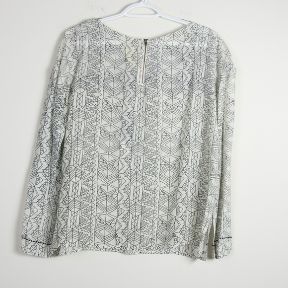 Plenty by Tracy Reese Embroidered Viscose Blouse - Picture 3 of 3